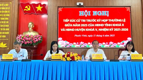 Cử tri thị trấn Phước Vĩnh, huyện Phú Giáo: Kiến nghị nhiều vấn đề về dân sinh