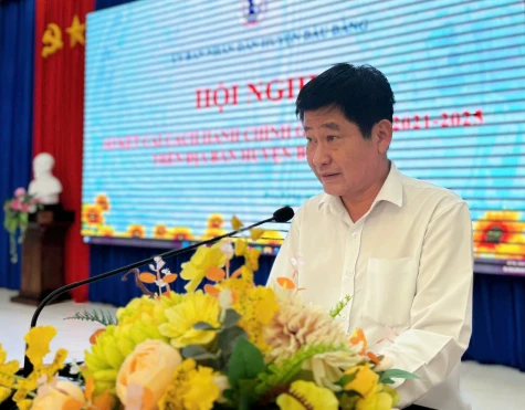 Huyện Bàu Bàng: Công tác cải cách hành chính đạt nhiều kết quả tích cực