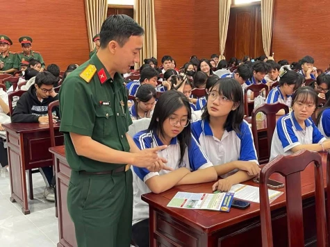 TP.Thủ Dầu Một: Hồ sơ đăng ký tuyển sinh quân sự tăng cao
