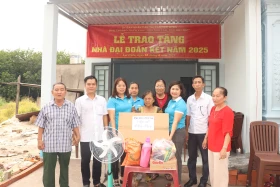 Thị trấn Lai Uyên, huyện Bàu Bàng: Thêm những mái ấm nghĩa tình cho hộ nghèo