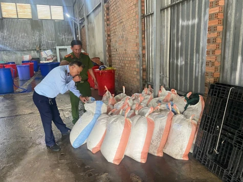 Kiểm tra, thu giữ hơn 1,1 tấn hạt đác tươi không rõ nguồn gốc