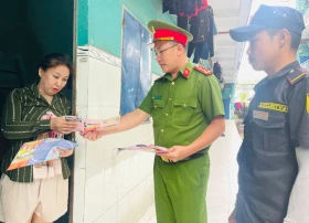 Phường Uyên Hưng (TP.Tân Uyên): Duy trì và nhân rộng khu dân cư, nhà trọ an toàn