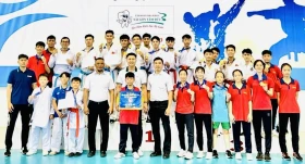 Giải vô địch Karate miền Đông Nam Bộ mở rộng 2025: Bình Dương đặt mục tiêu nhất toàn đoàn