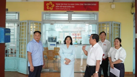 Bình Dương sẵn sàng cơ sở vật chất cho các đơn vị hành chính mới