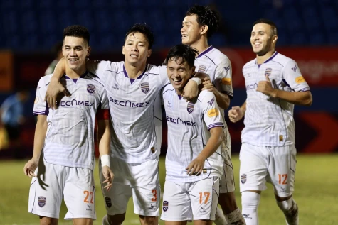 Vòng 25, V.League 2025-2025: Hải Phòng - Becamex Bình Dương Đội khách quyết phá dớp Lạch Tray