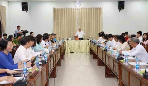 Bí thư Tỉnh ủy kiểm tra, khảo sát vận hành hệ thống chính trị phường Thủ Dầu Một