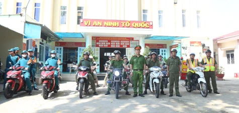 Công an xã Long Nguyên, huyện Bàu Bàng: Nêu cao tinh thần, hết lòng phục vụ nhân dân