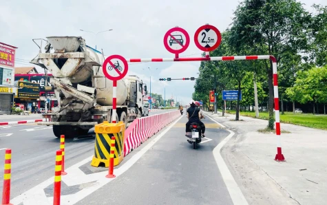 Đưa vào sử dụng nút giao thông ngã ba chợ Quang Vinh 1
