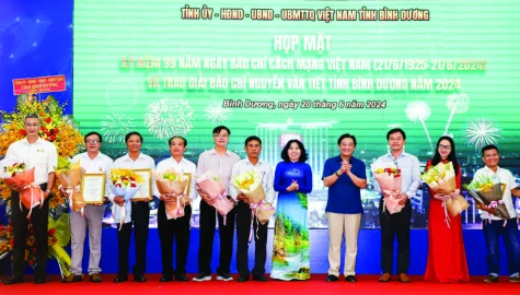 Giải báo chí Nguyễn Văn Tiết: Khơi nguồn sáng tạo cho người làm báo