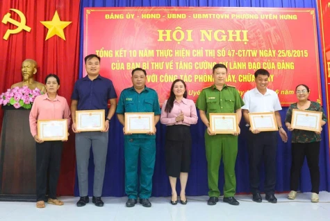Phường Uyên Hưng (TP.Tân Uyên): Nhiều cách làm hay trong công tác phòng cháy chữa cháy