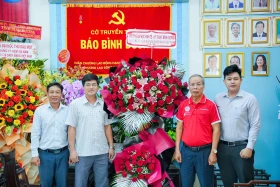 Các cơ quan chúc mừng Báo Bình Dương nhân Kỷ niệm 100 năm Ngày Báo chí Cách mạng Việt Nam