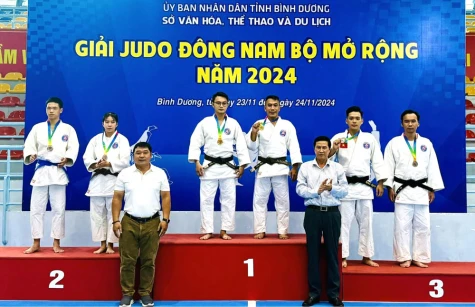Bình Dương sẵn sàng cho Giải các câu lạc bộ Judo Bình Dương mở rộng