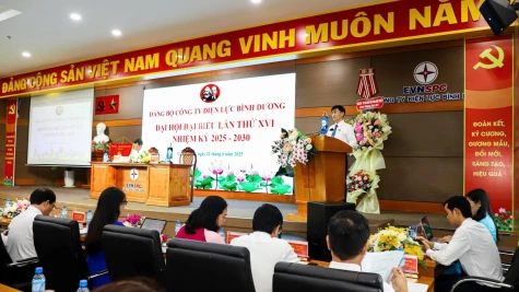 Đảng bộ Công ty Điện lực Bình Dương Đại hội nhiệm kỳ 2025-2030