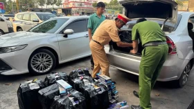 Chủ động kiểm soát hàng giả, hàng lậu trên các tuyến giao thông