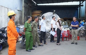 TP.Dĩ An: Tăng cường thi hành pháp luật về xử lý vi phạm hành chính
