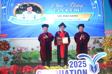 Trường Đại học Thủ Dầu Một: Trao bằng tốt nghiệp cho 3.723 tân cử nhân, tân kỹ sư, kiến trúc sư năm 2025