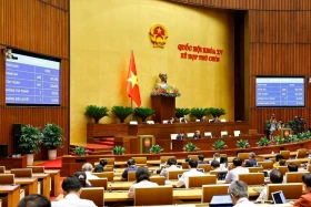Ngày 25-6, Quốc hội biểu quyết thông qua việc thành lập Hội đồng bầu cử quốc gia