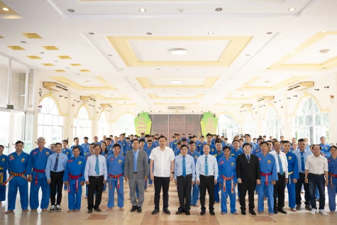 Khai giảng lớp tập huấn bồi dưỡng chuyên môn và trọng tài Vovinam khu vực Đông Nam bộ mở rộng năm 2025