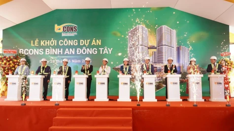 Tập đoàn Bcons tổ chức lễ khởi công dự án Bcons Bình An – Đông Tây