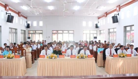 Công bố  quyết định tổ chức, sáp nhập, thành lập Đảng bộ xã Trừ Văn Thố
