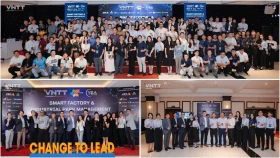 VNTT và QD.TEK dẫn sóng chuyển đổi số tại workshop “Smart Factory & Industrial Park Management”