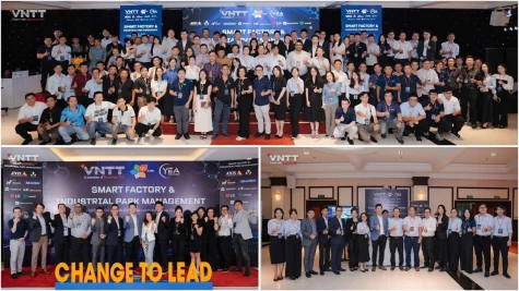 VNTT và QD.TEK dẫn sóng chuyển đổi số tại workshop “Smart Factory & Industrial Park Management”
