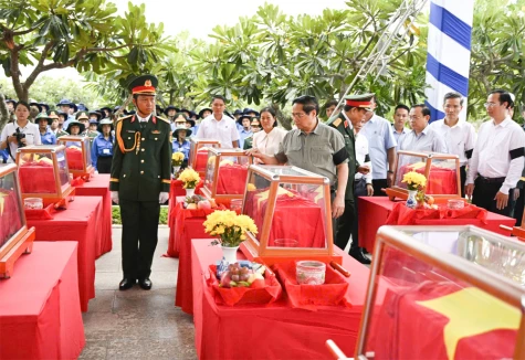 Không để liệt sĩ nào bị lãng quên