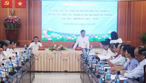 Định hướng văn kiện đại hội các phường cần kế thừa, điều chỉnh gắn với thực tiễn sau khi sáp nhập