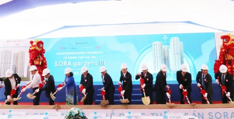 Công ty TNHH Becamex Tokyu tổ chức động thổ Dự án SORA Gardens III