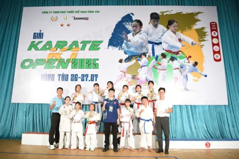 Nhiều câu lạc bộ Karate Bình Dương liên tục đạt thành tích ấn tượng