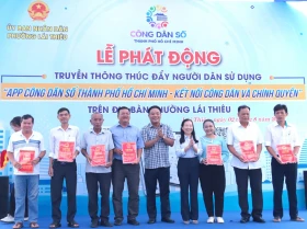 Phường Lái Thiêu, TP.Hồ Chí Minh:
Phát động App công dân số kết nối người dân với chính quyền