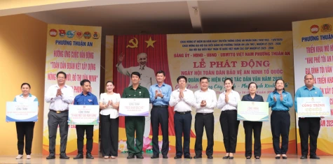 Phường Thuận An, TP.Hồ Chí Minh:
Phát động phong trào “Toàn dân bảo vệ an ninh Tổ quốc”