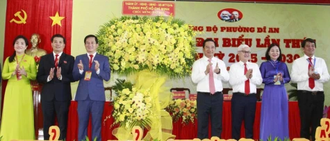 Chủ tịch UBND TP.Hồ Chí Minh Nguyễn Văn Được:
Mỗi cán bộ, đảng viên phường Dĩ An phải thật sự xanh về trí tuệ, đỏ về trái tim