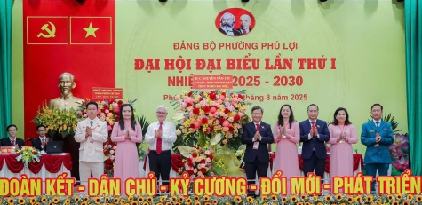 Đồng chí Lê Thanh Long giữ chức Bí thư phường Phú Lợi, TP.Hồ Chí Minh